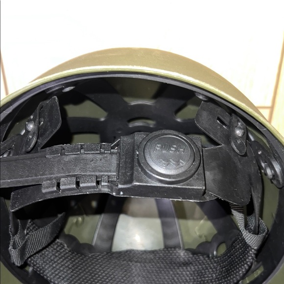 Kids Army Green Costume Helmet - Picture 3 of 11